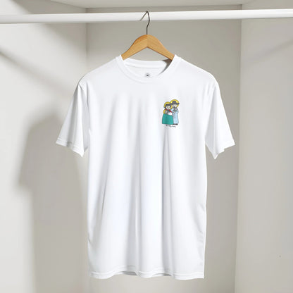 Holy Family in Korean Hanbok Adult T-shirt - Heart & Halo