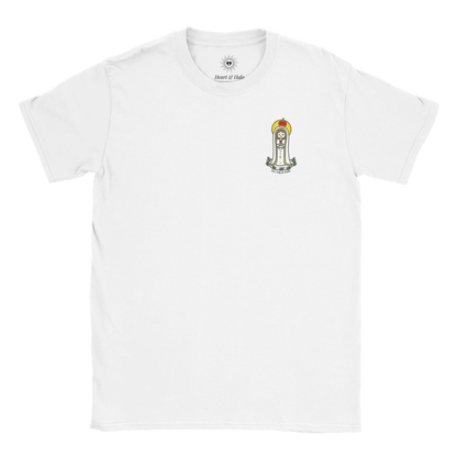 Our Lady of Fatima Kids T-Shirt – Inspired by Little Artist Designs - Heart & Halo