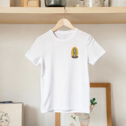 Our Lady of Guadalupe Kids Cotton T-Shirt - Heart & Halo