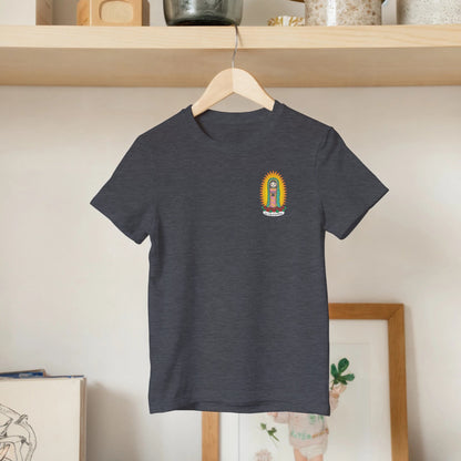Our Lady of Guadalupe Kids Cotton T-Shirt - Heart & Halo