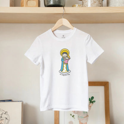 Our Lady of La Vang Kids Cotton T-Shirt - Heart & Halo