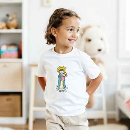 Our Lady of La Vang Kids Cotton T-Shirt - Heart & Halo