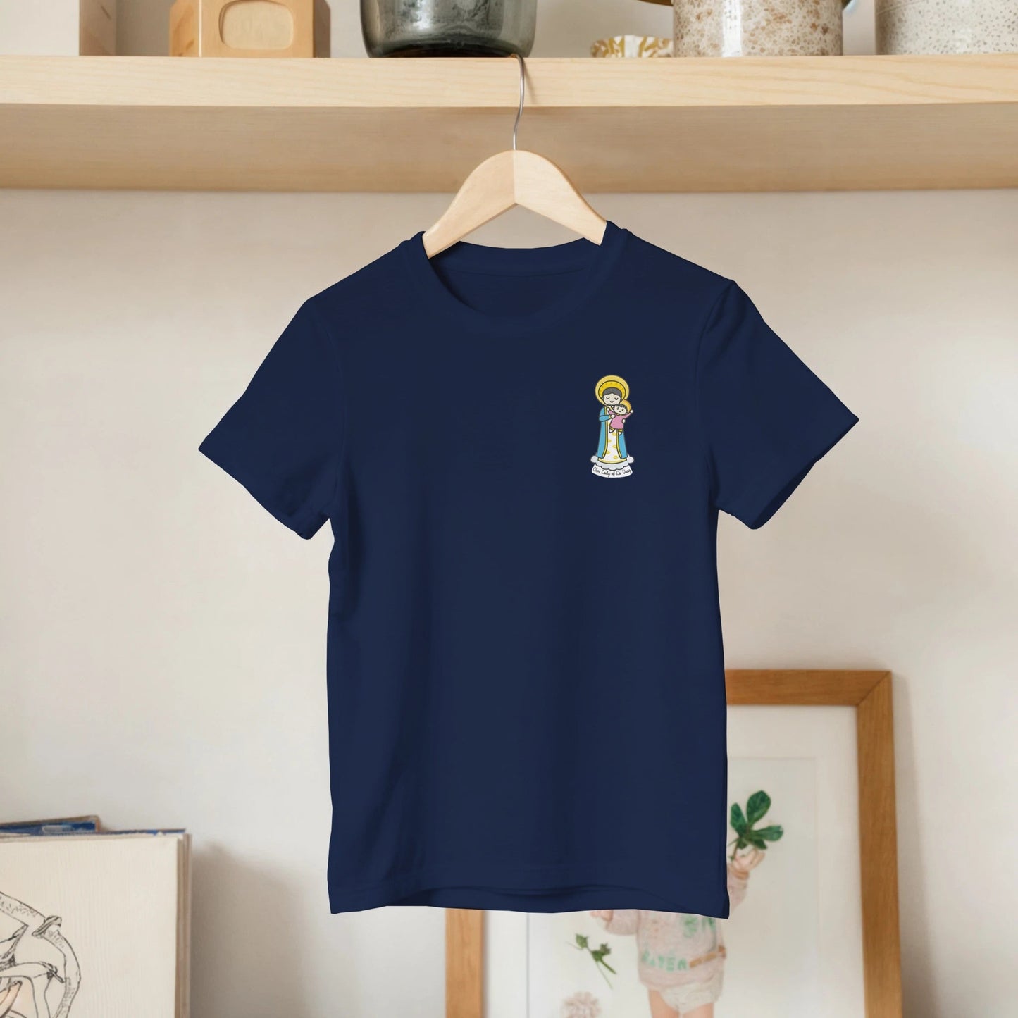 Our Lady of La Vang Kids Cotton T-Shirt - Heart & Halo
