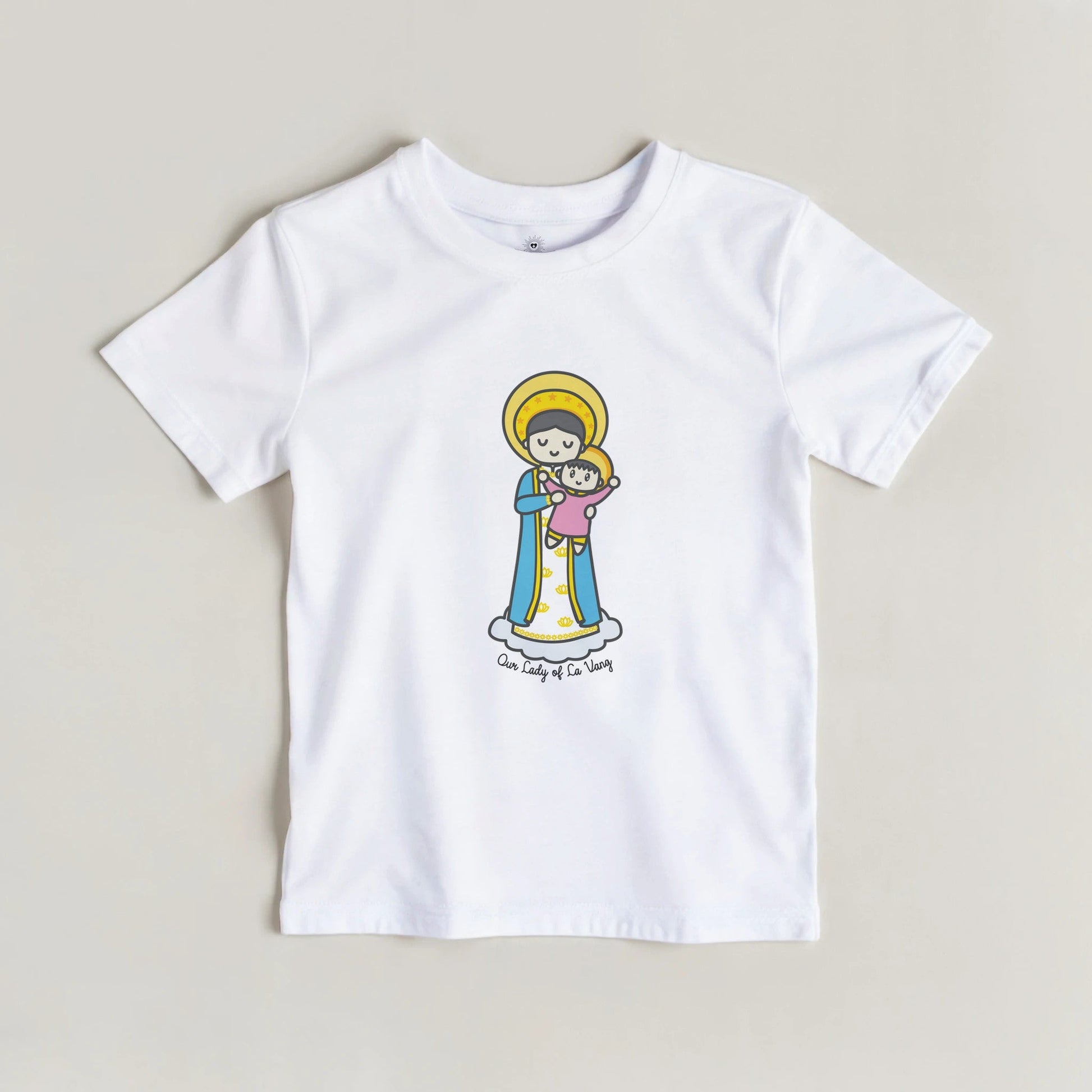 Our Lady of La Vang Kids Cotton T-Shirt - Heart & Halo