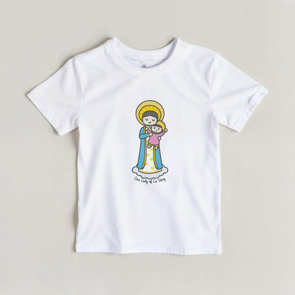 Our Lady of La Vang Kids Cotton T-Shirt - Heart & Halo