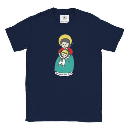 Our Lady of Peace Korean Kids T-Shirt - Heart & Halo