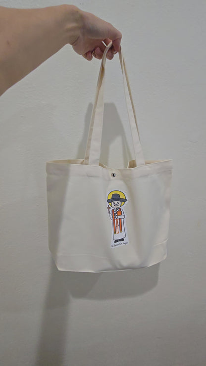 Special Edition St. Andrew Kim Taegon & St. John the Baptist Nam Jongsam Medium Tote Bag