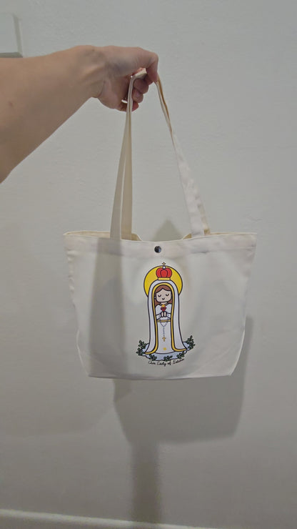 Our Lady of Fatima Medium Tote Bag