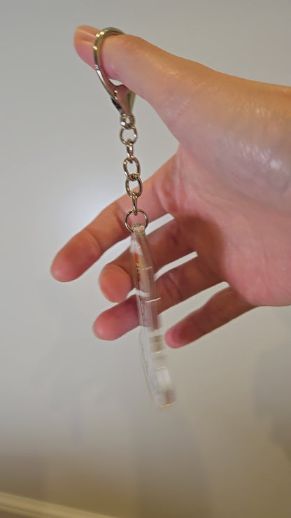 Our Lady of Fatima Acrylic Keychain | 2.75" Double-Sided Catholic Charm