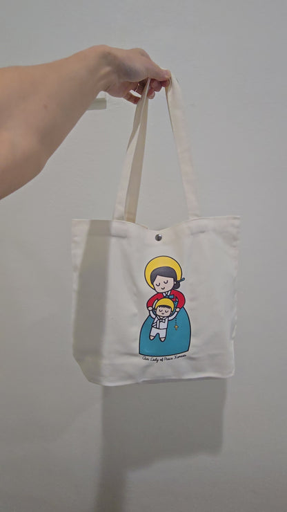 Our Lady of Peace Korean Medium Tote Bag