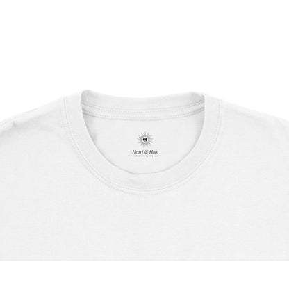Saint Joan of Arc Adult Cotton Crewneck T-Shirt | 20% Donation - Heart & Halo