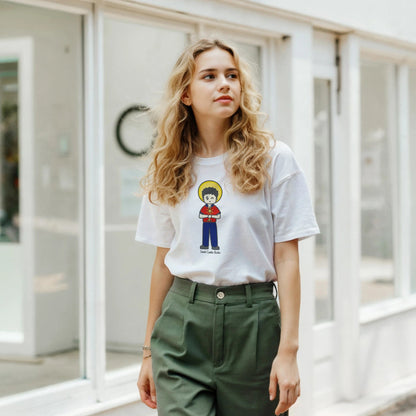 St Carlo Acutis Adult T-Shirt - Heart & Halo