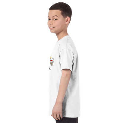 St. Michael the Archangel Kids T-shirt - Soft, Durable & Pre - Shrunk for Comfort - Heart & Halo